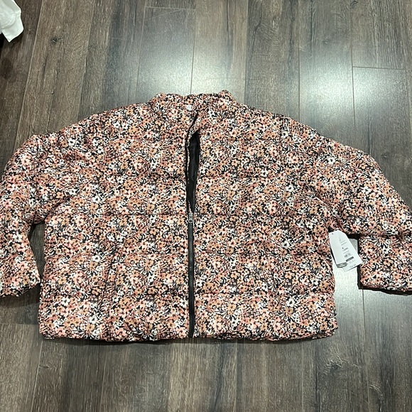 Floral puffer jacket - Picture 2 of 5